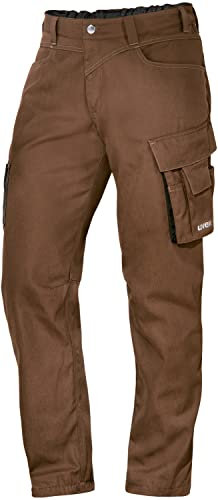 Uvex Perfexxion Basic 3853 Herren-Arbeitshose - Braune Männer-Cargohose - 56