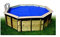 Ubbink Bâche à Bulles bordée pour Piscine octogonale allongée 355x505cm