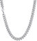U7 Panzer Halskette - 60cm Edelstahl Panzerkette - 9mm breit Hip Hop Herren Kette kubanische Gliederkette Link Necklace Jungen Männer Modeschmuck Accessoire