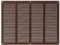 400x300mm Griglie D'Aerazione/Ventilazione in Metallo - Marrone Griglia D'aria con Rete Anti Insetti
