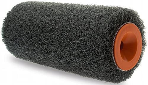 SOLID Ersatzbeschichtungsrolle für Spachtelmasse - Rollspachtel - Made in EU (18 cm, Nylonfaser, Acryl, klar, 1 Stück)