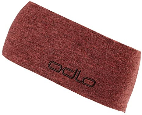 Odlo Unisex REVELSTOKE Performance Wool Stirnband, Ketchup Melange