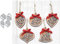 4 Stück Weihnachtskugel-Metall-Stanzformen Stanzschablonen, 4 Stück Weihnachtskugel-Stanzschablonen, Metallschablonen, DIY, Scrapbooking, Karten, dekorative Prägepapier-Stanzformen für Album,