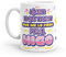 Puterful - Taza con frase ¿Sabes lo que te digo? - Tazas originales para café - Resistente al microondas y lavavajillas