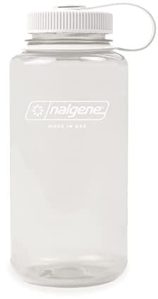 Nalgene Sustain Tritan BPA-freie Wasserflasche aus 50% Plastikmüll, 900 ml, breite Öffnung, Baumwolle