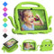 Étui pour tablette + film protecteur d'écran pour Samsung Galaxy Tab S5e T720/ S6 T860 10,5 2019, étui adapté aux enfants avec poignée de support, en mousse légère et anti-choc, vert