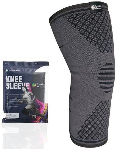 Sparks by Rebels Rodillera de compresión gris M