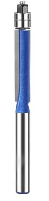 6MM 1/4'' Flush Trim Bit Router Bit Holz Fräser for Holz Bit Gesicht Werkzeuge Hartmetall Fräser Ende Mühle neue(Size:6.35x7.96)