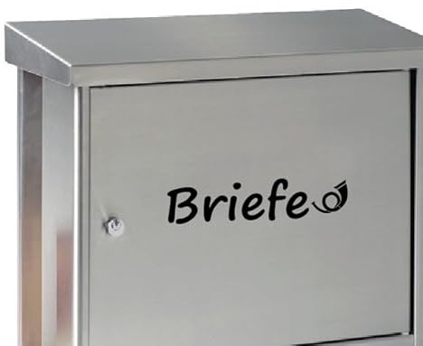 Posthorn Aufkleber Briefkasten Aufkleber Symbol Aufkleber (RPMt6/7) (10cm)