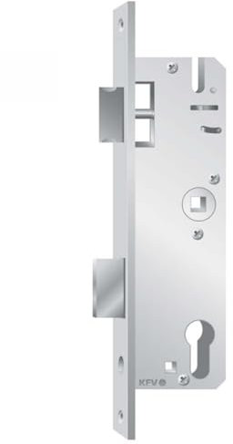 Rohrrahmenschloß 40 mm Dorn, 72 mm