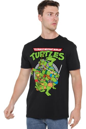 Teenage Mutant Ninja Unisex Teenage Mutant Ninja Turtles TMNT Group Unisex T Shirt T-Shirt