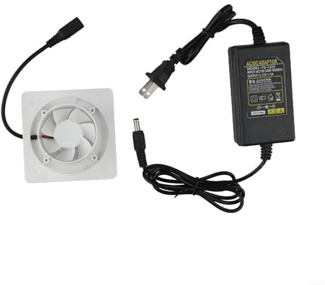 75mm (2.95-Inch) Diameter Bathroom Extractor Fan with Speed Regulator for Kitchen, Toilet(Exhaust-50mm)