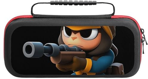 JSAUX Switch 2Green, Weapons, Animation, Girls, Motorcycles Etui | Atmungsaktive Nintendo Switch 2-All-in-One-Tasche Mit Aufbewahrung Für Accessoires | Tasche Für Nintendo Switch Oled Mit Hori
