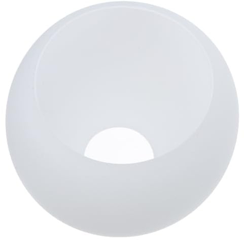 Toyvian Abat-Jour En Verre Dépoli Globe De Suspension 5.43 in À Double Trou Pour Appliques Murales Lustres Et Luminaires De Salle De Bain Remplacement D’Abat-Jour En Verre