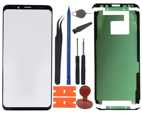 ZwaitL Äußere Linse für S9 / S9 Panel, Handy Bildschirm Reparatur Sets