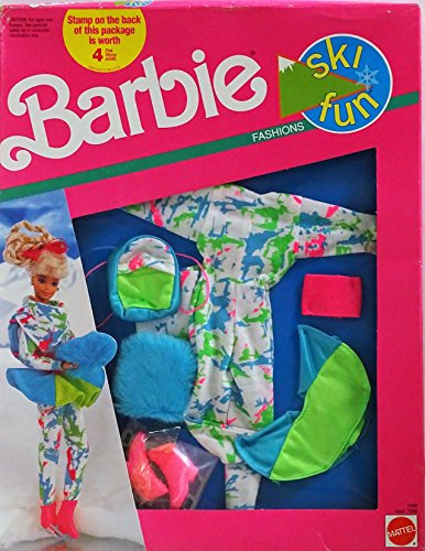 Barbie Ski Fun Fashions with Ice Skates