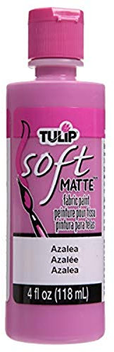 Tulip Soft Fabric Paint 4oz, Matte Azalea, One Size