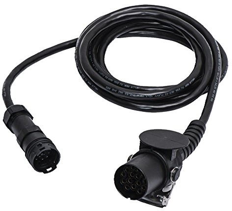 HELLA 8KA 340 843-101 Kabelsatz, Heckleuchte EasyConn - 15-polig - 15 EasyConn<->15 ISO - Kabel: 3500mm