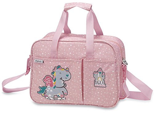 Pirulos 48813219 - Pack de 4 piezas, diseño unicornio, color blanco y fresa,