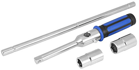 Performance Tool W6 Metric Compact Breakdown 4-Way Cross Lug Wrench (17, 19, 21 & 23mm)