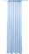 Gardine mit Kräuselband, Transparent Voile 140x145 cm (Breite x Länge) in blau - Mittelblau, viele weitere Farben und Größen