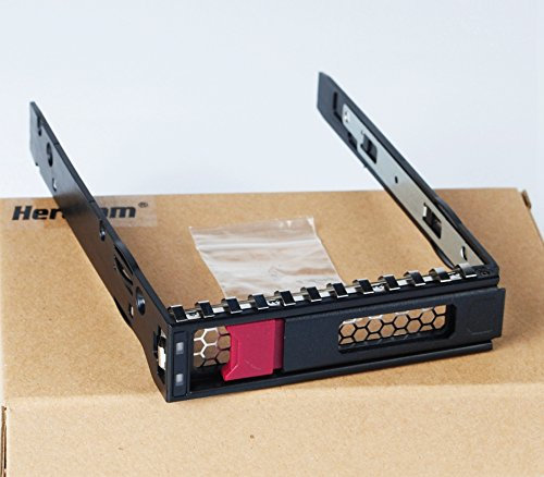 Heretom LFF 3,5 Pulgada SAS SATA HDD Bandejas de Disco Duro Caddie 3,5 Tray Caddy para HP Apollo 4200 4510 StoreEasy 1650 Gen9 G9 Servidores (PN: 774026-001,797520-001,797519-001)