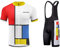 UGLY FROG Promi Plaid-Malerei Design Bike Wear-Radsport Anzüge Herren Radtrikot Kurzarm Fahrradkleidung Männer mit 3D Gel Sitzpolster für Radsport Rennrad