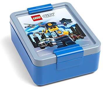 Room Copenhagen Lego City Brotdose, Blau, one Size, 40521735
