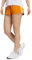 adidas Damen Pacer 3-Streifen Woven Shorts, Focus Orange/Weiß, X-Klein