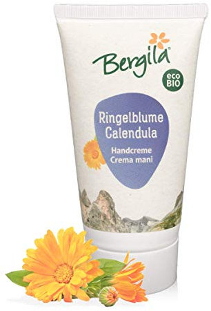 Bergila Handcreme mit Ringelblume 75 ml ECOBIO - aus 100% natürlichen, biologischen Rohstoffen - kontrollierte und zertifizierte Qualität aus Südtirol