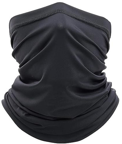 ZHjuju Multifonctionnel Bandana,Masque facial Bandanas Bandana Anti-UV Tour de Cou Homme Femme Masque Cache Cou Anti-Solaire Foulard extérieur Bandana pour Moto Yoga Running Randonnée Équitation.