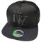 J26 Kids Kinder Snapback USA Cap Teenie Kappe Basecap Mütze Trucker Cappy Sport NY (Schwarz)