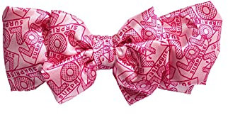 L.O.L. Surprise! Stirnband fuer Maedchen mit Haar-Schleife, Elastisches Haarband in Rosa, Offizielles Accessoire fuer Kinder, Einheitsgroesse 42-54cm, Weiches Material mit 5% Elastan