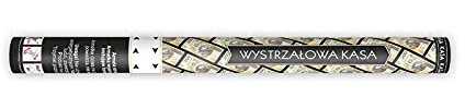 PartyDeco Rohre Schuss Papier Banknoten Konfetti Launcher Party Popper Serpentine für Geburtstag Party Hochzeit Party Henne Nacht Silvester
