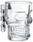 3D Skull Glass Tankard – Unique Novelty Gothic Design, Perfect for Cold Drinks & Beverages, 500ml Capacity
