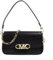 Michael Kors Women MD Conv POUCHETTE Shldr Bag, Black
