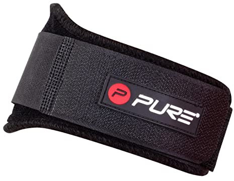 LUXTRI Ellenbogenbandage mit Kompressionspad und Klettverschluss Epicondylitis-Spange für Tennisarm