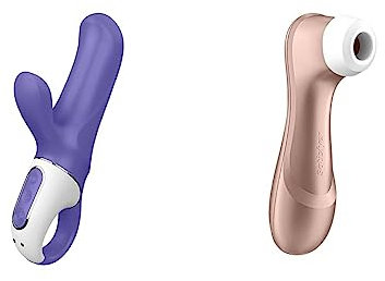 Satisfyer Vibes - G-Punkt-Vibrator mit 12 kraftvollen Vibrationsprogrammen & Pro 2 Vibrator Dildo | Leise Starke Klitoris-Stimulation | Sex-Spielzeug Geschenk für Frauen