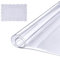 VEVOR Tovaglia Trasparente in PVC Rettangolare 91,8 x 185,2 cm Resistenza alla Temperatura Max. 80°C per Cucina Sala da Pranzo Scrivania Tavola, Tovaglia in PVC Rettangolare Trasparente Spessore 1,5mm