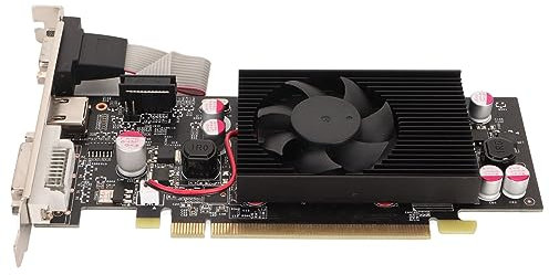 Graphics Card, GT210 1GB DDR2 64bit Graphics Card Fit for DirectX10.1 Computer Gaming, Support PCI Express X16 2.0 DVI VGA HD Multimedia Interface