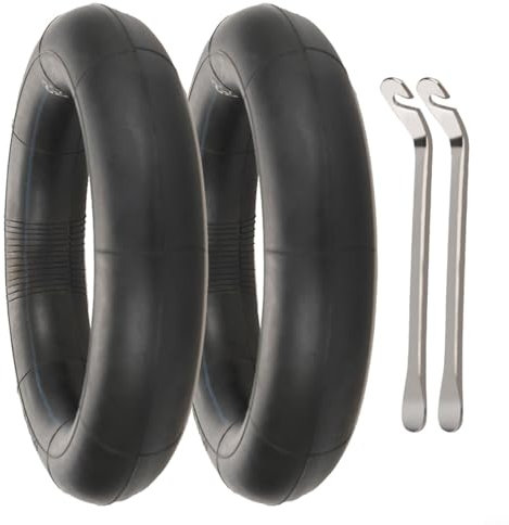 TEmkin 2er-Pack Innenschläuche, 25,4 cm Innenschläuche, Reifen, Elektroroller und Kinderwagen, Innenschlauch, Kinderwagen, Kinderwagen, Kind, Pocket-Bike, Roller, Roller, Rollstuhl, Kinderwagen