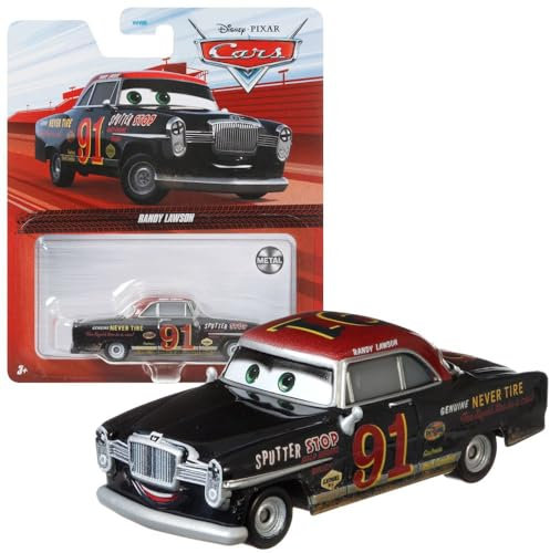 Mattel Fahrzeuge Racing Style | Disney Cars | Die Cast 1:55 Auto, Typ:Randy Lawson, GCB89