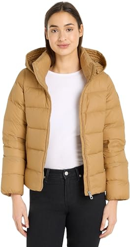 Tommy Hilfiger Damen Steppjacke Down Casual Jacket mit Kapuze