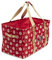 Vera Bradley Damen Recycled Lighten Up NFL Large Car Tote Reisetasche, San Francisco 49ers auf dunkelrot/gelbem Bandana