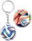 Porte-clés en forme de ballon de football, Clés de Voiture en Porte-Clés Créatif Pendentif Personnalisé Accessoire Cadeau Décoration pour Voiture, pour garçons et filles