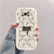 Katze Welle Silikon Weich Hülle Kompatibel mit Xiaomi Poco X3 NFC/Poco X3 Pro Weiß