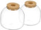 COLLBATH Bottle Set 2 Pack Glass Microlandscape Jars Terrarium Plant Storage Design