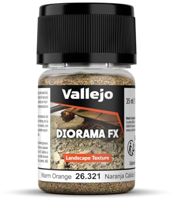 Vallejo AV Diorama FX 35 ml - Landschaftstexturen Warmorange 1-2 mm