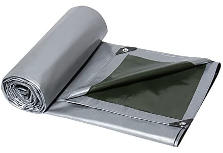 WXQTM Plane Abdeckplane Schutzplane, Plane Violin, Reissfest UV Beständig, Plane Outdoor Wasserdicht (2 x15m)