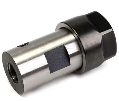 Collet Chuckhalter, Motorwelle Collet Chuck Spindelverlängerungsstange, Router Collet Verlängerung für CNC Fräsen, Bohrung, Bohren, Klopfen, Schleifen (ER16-8mm)